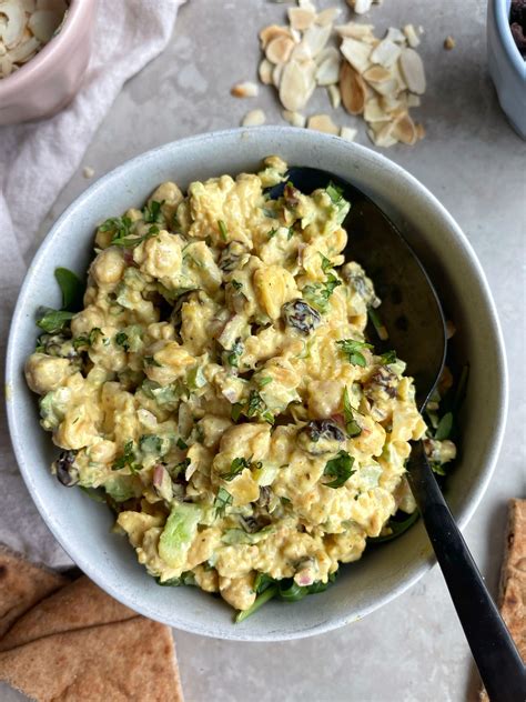 Curried Chickpea Salad - onebalancedlife.com