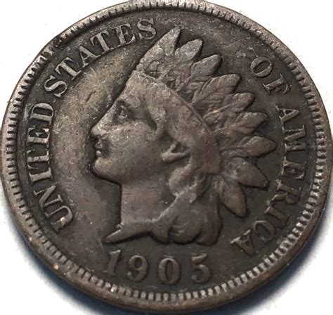 1905 Indian Head Penny Error List & Value