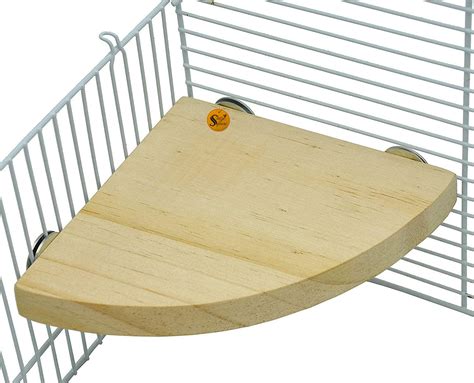 Sage Square 6 Inches Wooden Chewing Toy for Bird for Cockatiel African ...