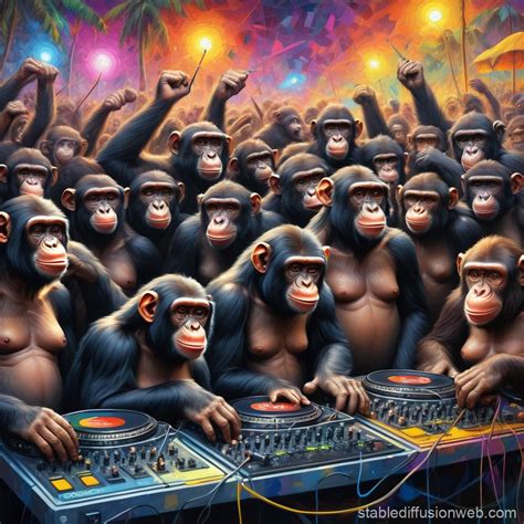 gorillas and monkeys Prompts | Stable Diffusion Online