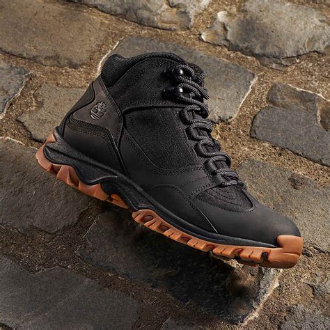 Men’s Mt. Maddsen Mid Lace-Up Hiking Boots - Black | Timberland US