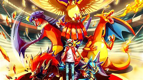 Pokemon Fire Red Wallpapers - Top Free Pokemon Fire Red Backgrounds ...