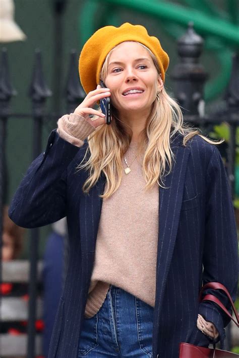 SIENNA MILLER Out in New York 05/03/2019 – HawtCelebs