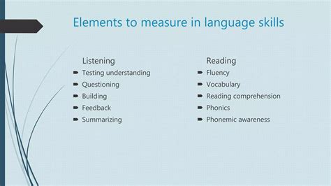 Image result for Language Assessment Test Sample