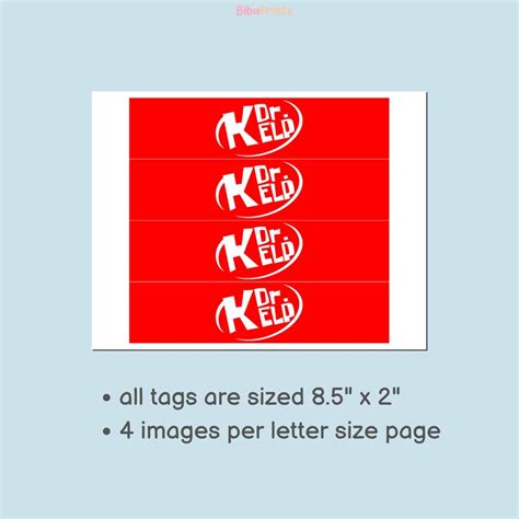 Dr. Kelp | Under the Sea | Printable Label | Digital Download - Etsy