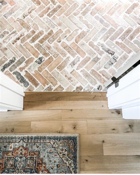 Floor transition @farmhouse4010 | House design, Home remodeling, Brick ...