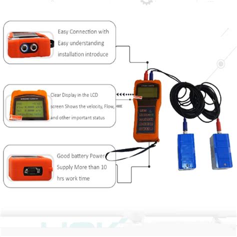 No branded Portable Ultrasonic Flow Meter for Brass Pipe, India | Ubuy
