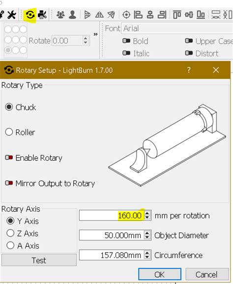 O&M Tech Laser Rotary Setup 的图像结果