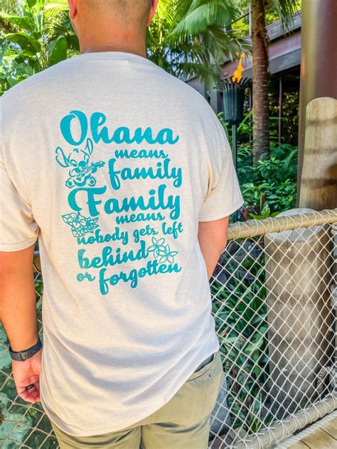 Ohana Means Family Shirt, Family Means No One Gets Left Behind or ...