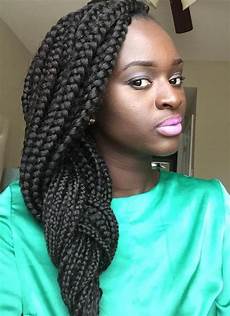 Great Braid Styles by 42 Chunky Cool Jumbo Box Braids Styles In Every Length Great Braid Styles
