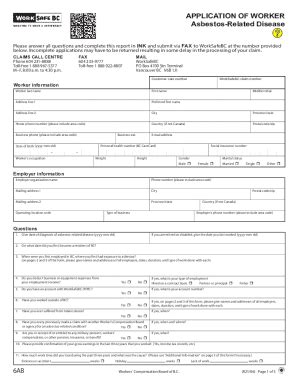 2021-2026 Canada WorkSafeBC Form 6AB - Blank Fillable Template | Fill ...