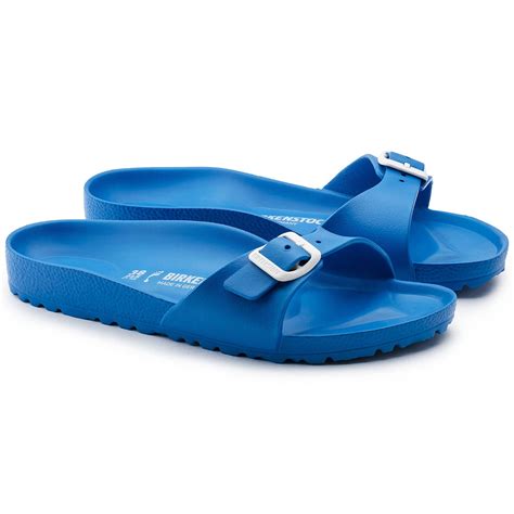BIRKENSTOCK Madrid Essentials EVA Slides - Gray, Black, Brown