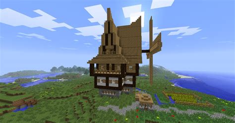 Medieval Windmill Minecraft Map