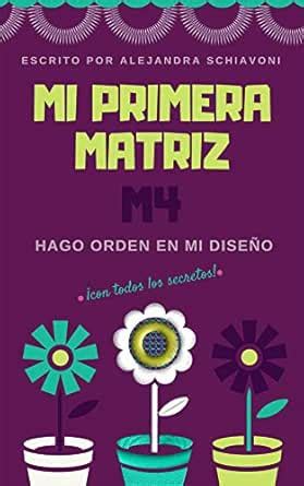 Hago Orden en Mi Diseño: Módulo 4 (Mi Primera Matriz) (Spanish Edition ...
