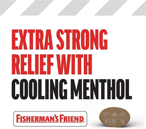 Fisherman's Friend Cough Drops - Original Extra Strong Menthol Lozenges ...