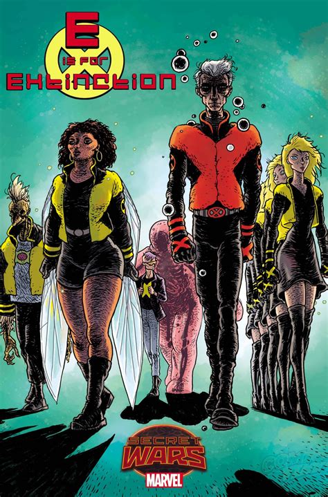 Exclusive: Chris Burnham Takes the X-Men Back to 'E is For Extinction' During Secret Wars ...