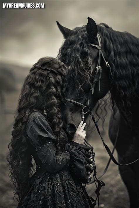 Unlock Secret Meanings: Black Horse Dreams Explored! | Black horse, Horse aesthetic, Black horses