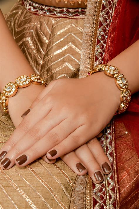 Kimaaya Polki Bangles – Diva Art Jewellers