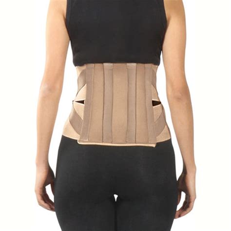 Buy MGRM 511 Lumbo Sacral Back Support Beige L Belt Online at Low ...