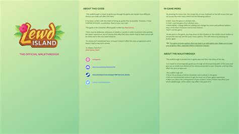 Lewd Island - Official Walkthrough on Steam