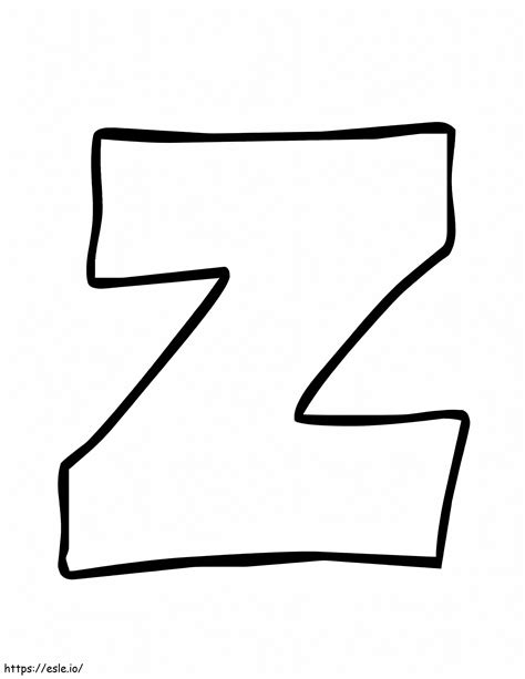 Letter Z Drawing