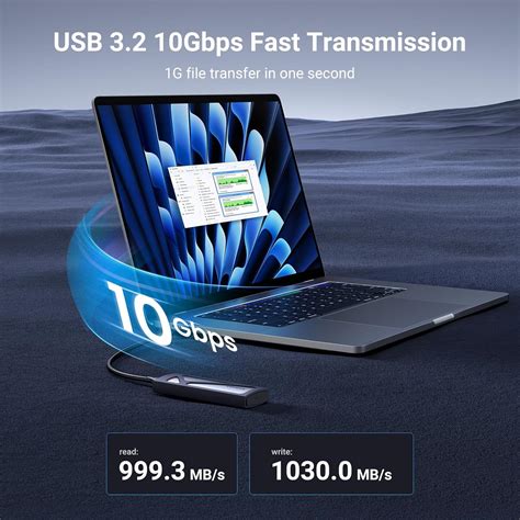 UGREEN USB C SSD Enclosure, Tool-Free M.2 NVMe India | Ubuy