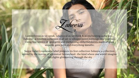 Shop Online Zaheera by Sanya Gulati