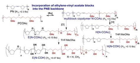 Olefin-Metathesis-Derived Norbornene–Ethylene–Vinyl Acetate/Vinyl ...