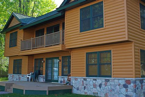 Manufactured Log Homes With Siding