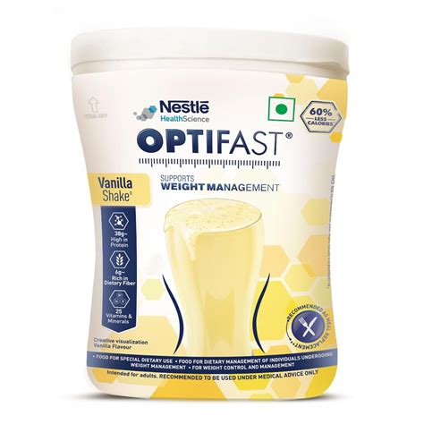 Buy Nestlé Optifast Weight Management Shake | Vanilla Flavour ...