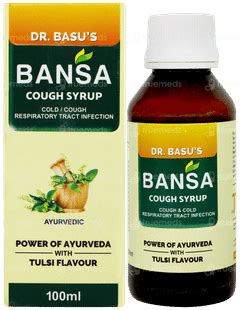 Drbasu Bansa Cough Syrup 100 Ml - Uses, Side Effects, Dosage, Price ...