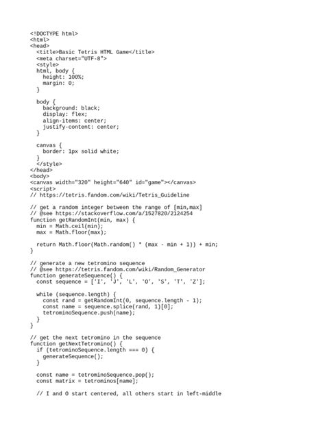 Image result for C Tetris Tutorial