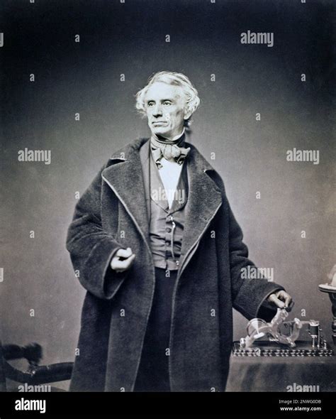 Samuel Morse, Samuel Finley Breese Morse (1791 – 1872) American inventor and co-developer of ...