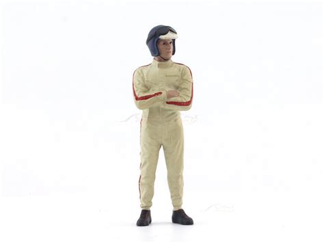 Racing Legend 60s A Jim Clerkk inspired 1:18 American Diorama Figure ...