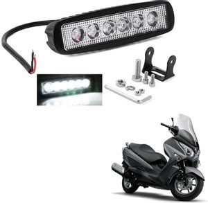 KOZDIKO 6 LED Rectangular Fog Light Bar Spot Beam Light White For ...