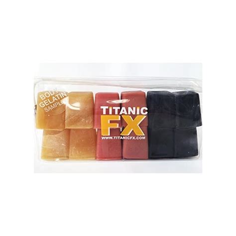 Buy Titanic FX – Reusable Prosthetic Gelatin Blood, Muscle, Fat – For ...