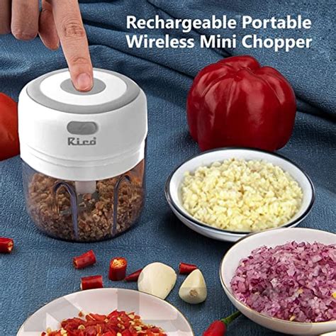 Mini Electric Chopper For Onion, Garlic Vegetables - Rico Appliances ...