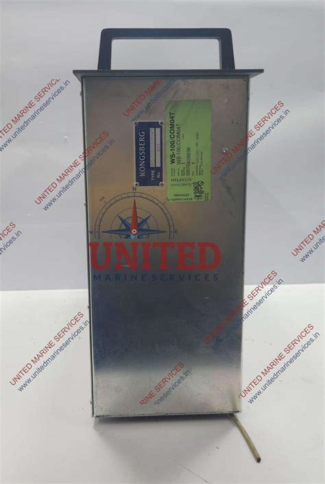 KONGSBERG WS-100/COM04T COMPUTER UNIT SYSTEM WS-100 | United Marine ...