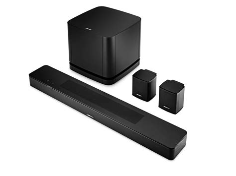 Smart Soundbar 600, Bass Module 500, & Surround Speakers Set | Bose