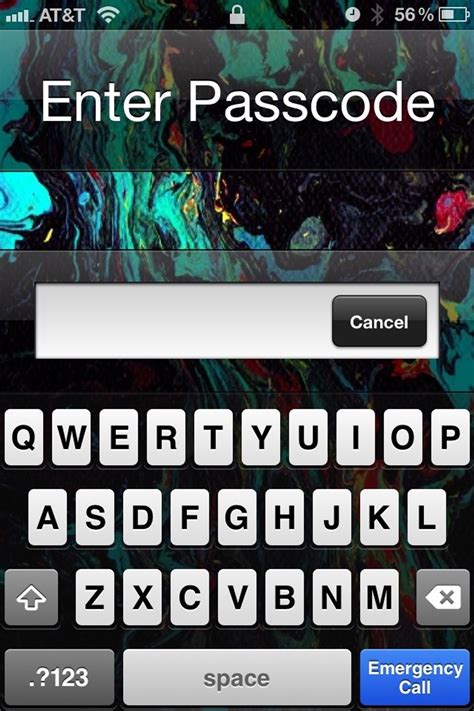 Image result for iPhone Lockscreen Passcode