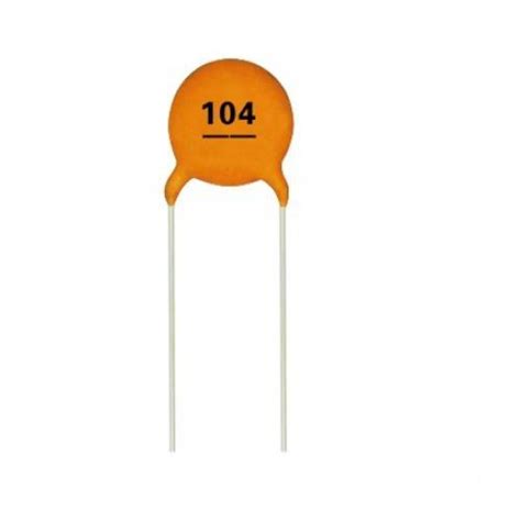 0.1uF - (104) Ceramic Capacitor - 5 Pieces pack buy online at Best ...