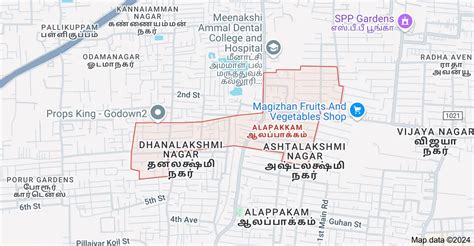 Alapakkam, Chennai - Map, Pincode, Property Rates, Photos & Reviews 2026