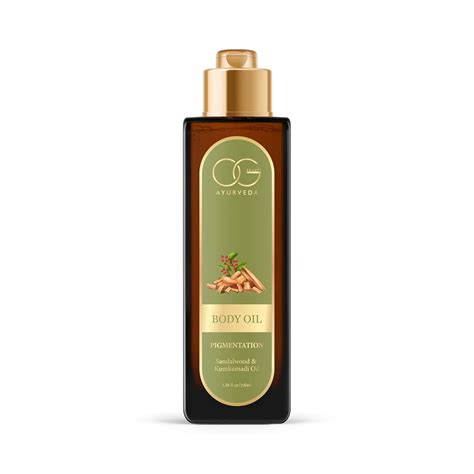 Buy OG BEAUTY AYURVEDA Sandalwood & Kumkumadi Body Oil | Elasticity ...