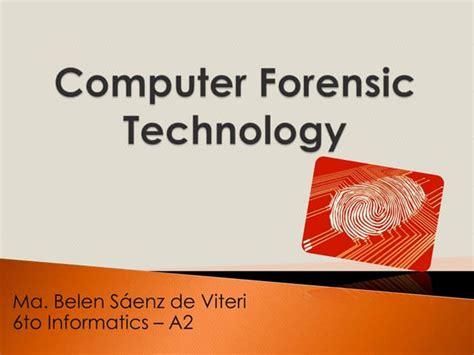 Image result for Forensic Computer Technology