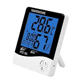 Digital Hygrometer Thermometer Indoor Temperature Room Humidity Gauge ...