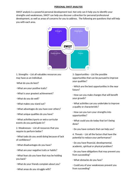 Image result for Mind Tools Personal SWOT Analysis Worksheet