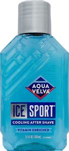 Aqua Velva Ice Sport Cooling After Shave Vitamin Vitamin E and Pro ...