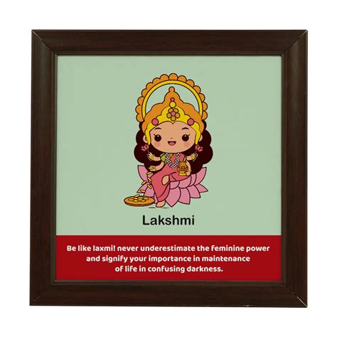 Lakshmi Ma Frame, Candle & Rangoli Diwali Gift Combo
