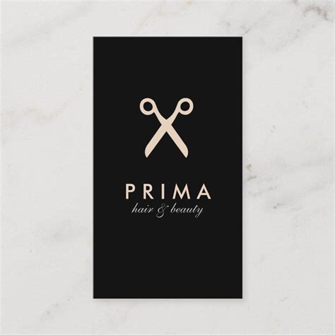 Hair Salon Business Card Design 的图像结果