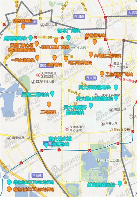 天津南开区推18宗新地块 南大天大校区均上榜 - 数据 -天津乐居网